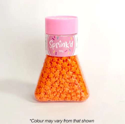 Sprink'd Sprinkles - Stars Orange